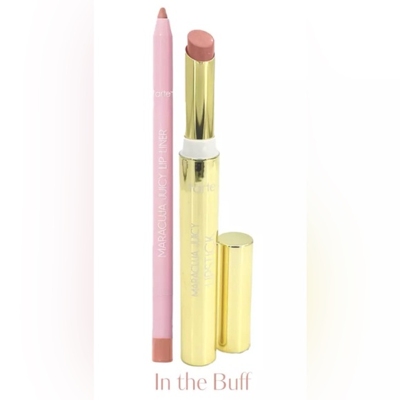 Tarte Juicy Icons Lipstick & Liner Duo “in the buff”  NWB - Picture 1 of 1